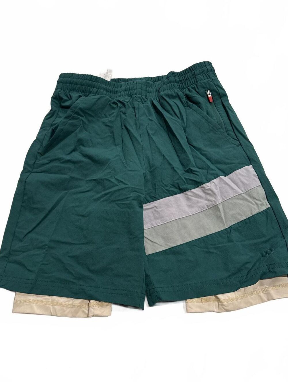 Wilson Green Woven Track Shorts - Boys L